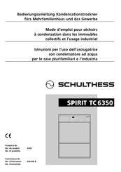 Schulthess SPIRIT TC 6350 Bedienungsanleitung