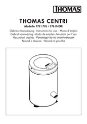 Thomas CENTRI 776 Gebrauchsanweisung