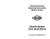 Calira EVS 38/20-DS/IU Betriebsanleitung