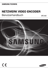 Samsung TECHWIN SPE-400 Benutzerhandbuch