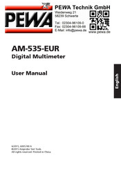 Beha-Amprobe AM-535-EUR Bedienungshandbuch