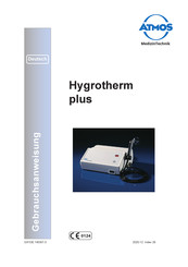 ATMOS Hygrotherm plus Gebrauchsanweisung