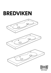 IKEA BREDVIKEN Montageanleitung
