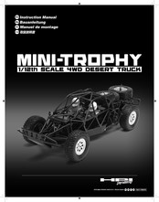 HPI Racing Mini-Trophy Flux 1/12 Scale 4WD Desert Truck Bauanleitung