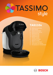 Bosch Tassimo Style TAS1103 Gebrauchsanleitung