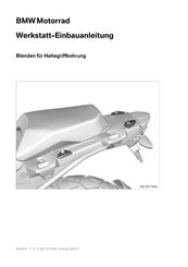 Bmw Motorrad 77 01 8 566 333 Werkstatt-Einbauanleitung