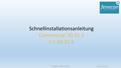 Fenecon Commercial 30-31.5 Schnellinstallationsanleitung