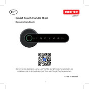 RICHTER CZECH Smart Touch Handle H.03 Benutzerhandbuch