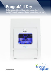 Ivoclar digital PrograMill Dry Bedienungsanleitung