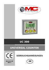 MC Electronics UC 300 Gebrauchsanweisungen