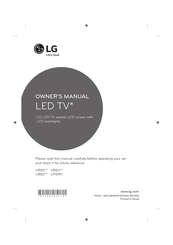 LG 40UF695 Serie Benutzerhandbuch