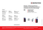 Bernstein I81 Serie Betriebs- Und Montageanleitung
