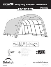 ShelterLogic Grow It 70592EU Bedienungsanleitung