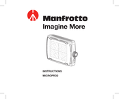 Manfrotto MLMICROPRO2 Anleitung