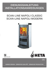 Heta Scan-Line Napoli Modern Bedienungsanleitung, Installationsanweisung