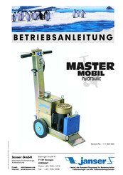 Janser MASTER-MOBIL Betriebsanleitung
