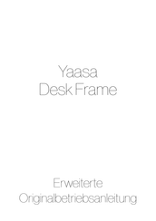 Yaasa Desk Light Erweiterte Originalbetriebsanleitung