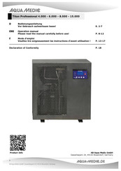 Aqua Medic Titan Professional 4.000 Bedienungsanleitung