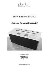Planika Fire Line Automatic S Betriebsanleitung
