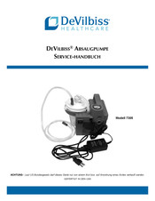 DeVilbiss Healthcare VacuAide 7305 Servicehandbuch
