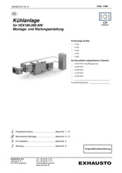 Exhausto CH80 Montage- Und Wartungsanleitung