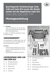 Meyra 1.840 Montageanleitung
