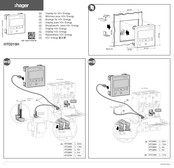 hager HTD210H Installationsanleitung