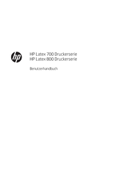 HP Latex 700W Benutzerhandbuch