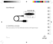 Behringer U-Control UCA202 Handbuch