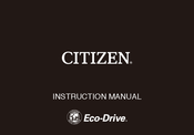 Citizen Eco-Drive 8725 Bedienungsanleitung