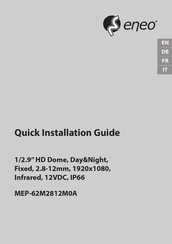 Eneo MEP-62M2812M0A Betriebsanleitung