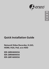 Eneo 220199 Schnellinstallationsanleitung