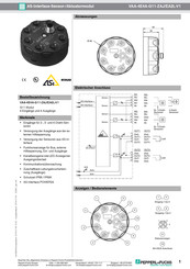 Pepperl+Fuchs VAA-4E4A-G11-ZAJ/EA2L-V1 Montagehinweise