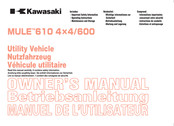 Kawasaki Mule 610 4x4 KAF400A Betriebsanleitung
