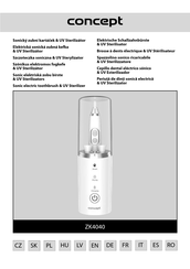 Concept Perfect Smile ZK4040 Bedienungsanleitung