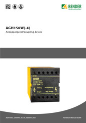 Bender AGH150W Serie Handbuch
