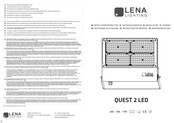 Lena Lighting QUEST 2 LED Montageanleitung
