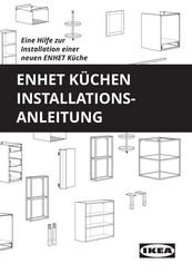 Ikea ENHET Serie Installations Anleitung