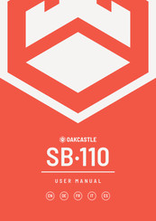 Oakcastle SB 110 Benutzerhandbuch