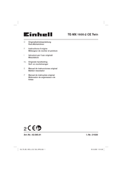 EINHELL TE-MX 1600-2 CE Originalbetriebsanleitung