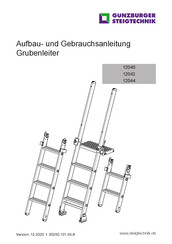 GÜNZBURGER STEIGTECHNIK 12042 Aufbau- Und Gebrauchsanleitung