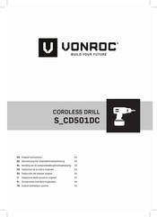 VONROC CD801AA Originalbetriebsanleitung