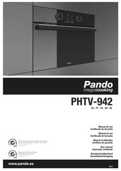 Pando PHTV-942 Benutzerhandbuch Und Garantiebescheinigung