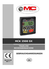 MC Electronics MCK 2500 SX Gebrauchsanweisungen