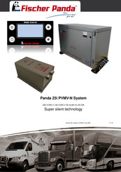 Fischer Panda 25i PVMV-N System Bedienungsanleitung