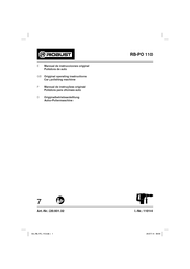 Robust RB-PO 110 Originalbetriebsanleitung