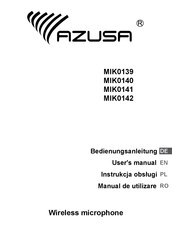 Azusa MIK0141 Bedienungsanleitung