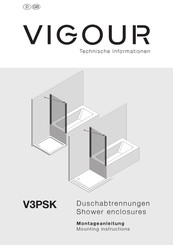 VIGOUR V3PSK Montageanleitung