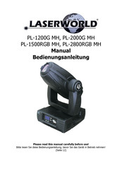 Laserworld PL-2000G MH Bedienungsanleitung