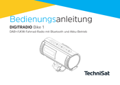 TechniSat DIGITRADIO Bike 1 Bedienungsanleitung